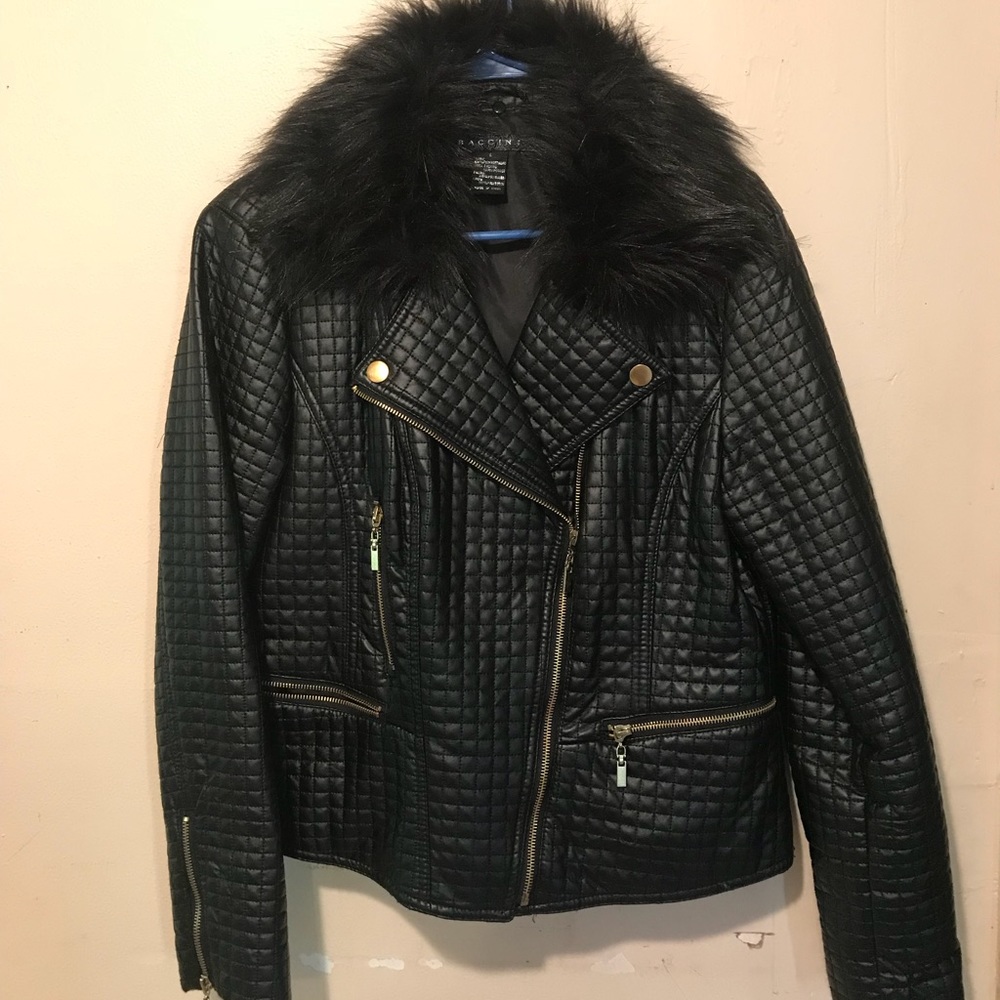 Black winter jacket
